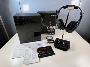 ★美品 Logicool ロジクール ゲーミングヘッドセット ASTRO A50 WIRELESS+BASE STATION A50WL-002 動作未確認 中古品 管理L360