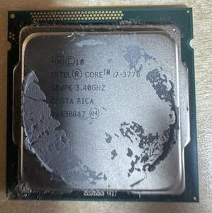 Intel CPU Core i7-3770 3.40GHZ送料無料 匿名配送