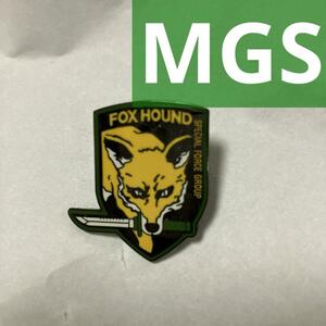 ピンバッジ　メタルギアソリッド　フォックスハウンド　ピンズ　METAL GEAR SOLID FOXHOUND PIN