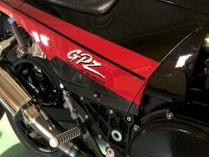 TAGOSヒールプレート【GPZ900R】サイドカバー/ドライカーボン　新品