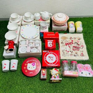 【未使用品】『11-531』サンリオ ペコちゃん 食器 グッズまとめ　陶器 ハローキティ マイメロ　グッズ