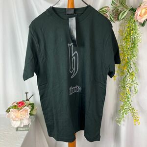 タグ付き 未使用 dj honda Tシャツ 半袖カットソー ダークグリーン 緑 メンズ ホンダ