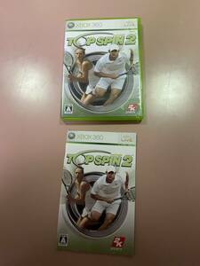 送料無料 Xbox360★トップスピン２★used☆Top spin 2☆import Japan