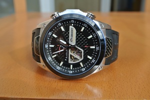 オリエント Orient SpeedTech 自動巻腕時計 SUBARU スバル BRZ スケルトン