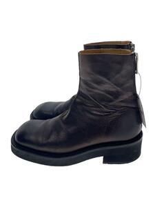 MM6◆SQUARE TOE ANKLE BOOT/ブーツ/41/BLK