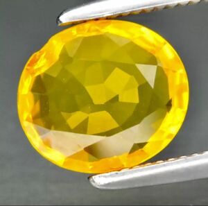 ☆綺麗☆天然イエローサファイア 1.18 Ct カラット