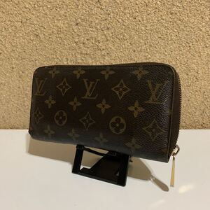 LOUIS VUITTON ルイヴィトン モノグラム ジッピーウォレット ラウンドファスナー 長財布 ブラウン系