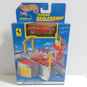 未開封 ホットウィール ワールド フェラーリ 348 ディーラー Hotwheels World Ferrari dealership トミカタウン サイズ