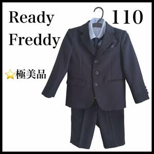 【Ready Freddy】フォーマルスーツ　男の子　110 　ダークネイビー