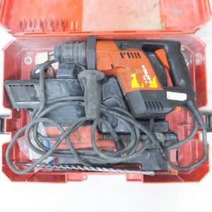 [送料無料] 付属品多数◆ヒルティ HILTI ハンマ ドリル 100V TE5 集じん システム TE5-DRS セット ケース ビット 付き 電動 工具◆