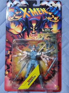 新品未開封　X-メン　スパイラル　フィギュア SPIRAL　arm-spining action　UNCANNY X-MEN　トレーディングカード　サイクロプス　送料無料