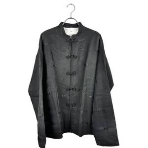 VISVIM(ビズビム) chinabottom shirt jacket (black)