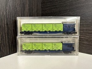 E235-X1-1141 Nゲージ KATO カトー 803 コキフ 10000 / 2点 鉄道模型 現状品①