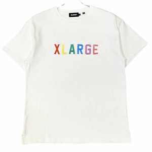 良品 X-LARGE/エクストララージ ロゴTシャツ メンズS ホワイト