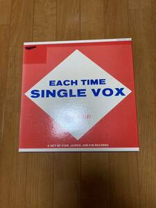 ☆★大瀧詠一・EACH TIME SINGLE BOX・クリアレコード・5枚組★☆