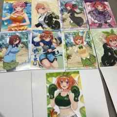 五等分の花嫁 クリアポスターコレクション