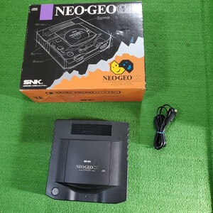 SNK NEOGEO-CD NEO-GEO ネオジオCD 本体 ネオジオ ゲーム機器 箱あり 希少品 PRO-GEAR SPEC CD-T01 昭和レトロ