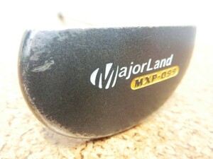 ♪Major Land メジャーランド MXP-099 マレット 日本国内組立品 パター 33インチ 純正スチールシャフト 中古品♪T0842