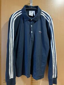 【コラボ】adidas × noah ポロシャツ 長袖 ロングスリーブ