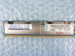 1PQX // 16GB DDR3-1066 PC3L-8500R Registered RDIMM 4Rx4 HMT42GR7BMR4A-G7 47J0139 46C7483 46C7489 // IBM x3550 M3 取外//在庫4