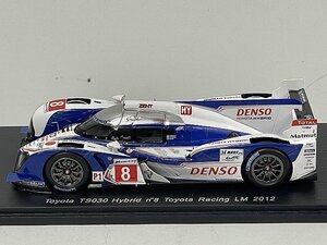 Spark スパーク 1/43 TOYOTA トヨタ TS030 ハイブリッド トヨタレーシング ルマン 2012 #8 S2377