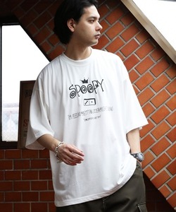 「８(eight)」 「Beno」7分袖Tシャツ LARGE オフホワイト メンズ