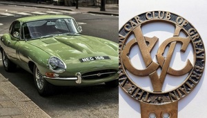1950年〜稀少/英国製/AA/CVCバッジ/ベテランカークラブ/Jaguar E/ロールスロイス /ミニクーパ/Land Rover/BMC/MG/Lotus/Austin/Triumph/BSA