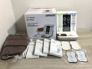 OMRON オムロン HV-9520 電気治療器 低周波治療器　健康器具 温熱治療 付属品付き　HV-KSPAD 患部集中パッド付き