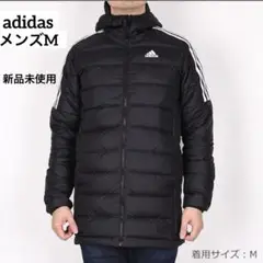 新品未使用✨adidasアディダス ベンチコート ダウン メンズM ブラック