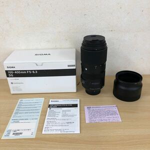 美品 シグマ SIGMA LENS 100-400mm F5-6.3 DG OS HSM ニコン用マウント カメラ用レンズ カメラ関連