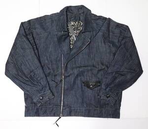 定価38000 新品 本物 KMRii Denim Over Jacket デニム ジャケット 2202-JK03A M/3 ケムリ 7109