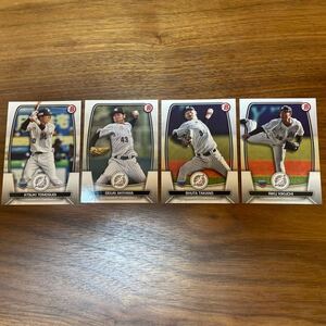 2023 topps NPB Bowman 千葉ロッテマリーンズ 4枚セット ルーキーカード含む