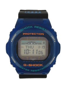 CASIO◆ソーラー腕時計・G-SHOCK/デジタル/BLU/GWX-5700