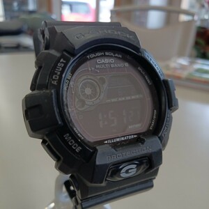 CASIO　カシオ　G-SHOCK　Gショック　GW-8900A タフソーラー　マルチバンド6 電波ソーラー 稼働品　デジタル ブラック