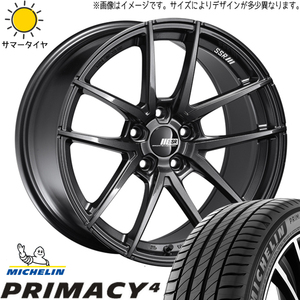 245/45R19 サマータイヤホイールセット エルグランド etc (MICHELIN PRIMACY4 & SSR REINER 5穴 114.3)