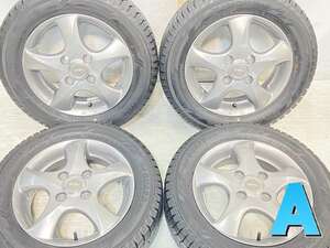 中古タイヤ スタッドレスタイヤ ホイールセット 4本セット 155/65R13 　 TOPRUN 13x4.0 45 100-4穴 ヨコハマ アイスガード iG60