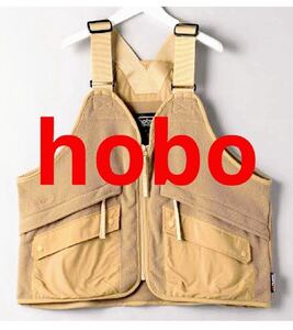 新品タグ付★hobo ホーボー ポーラテック ウィンドプロ 防風 フリース ベスト M 焚火 キャンプ アウトドア ユナイテッドアローズ