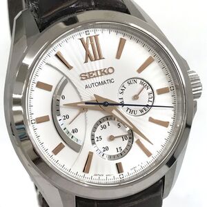 美品 SEIKO セイコー BRIGHTZ ブライツ 腕時計 SDGC025 6R21-00W0 自動巻き 機械式 オートマ メカニカル マルチファンクション 動作確認済