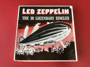 ◆LED ZEPPELIN 　THE 10 LEGENDARY SINGLES/輸入盤10枚組シングルレコード #T04YY1