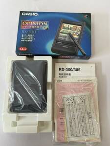 ジャンク扱い カシオ casio OPINION RX-300