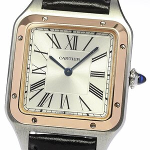 カルティエ CARTIER W2SA0011 サントスデュモンLM クォーツ レディース 良品 _762121