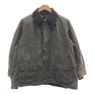 2000年代〜 イングランド製 Barbour バブアー BEDALE ビデイル オイルドジャケット 防寒 ブラック (メンズ C46/117CM) 中古 古着 P6393