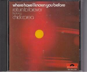 CD Chick Corea / Return To Forever 旧規格