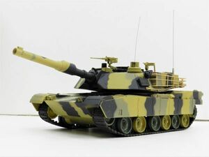 【赤外線バトルシステム付 対戦可能 塗装済み完成品 】Heng Long 2.4GHz 1/24 アメリカ軍 M1A2 エイブラムス ※3816-1/2