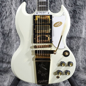 Epiphone ＜エピフォン＞ 1963 Les Paul SG Custom With Maestro Vibrola Classic White