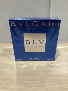 【G20709】BVLGARI ブルガリ プールオム ブルー オードトワレ 100ml 未開封品