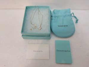 TIFFANY&Co. ティファニー 925 オープンハート ネックレス シルバー SV925 レディース