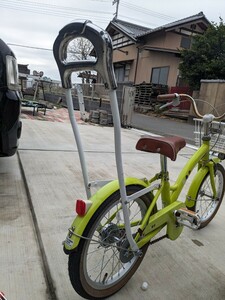 自転車 子供自転車補助ハンドル 補助バー 幼児 練習 手渡し 