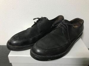 LANVIN イタリア製 切り替えシューズ レザー スエード 厚底 メンズ ルカオッセンドライバー 期 HAND MADE IN ITALY ブーツ スニーカー