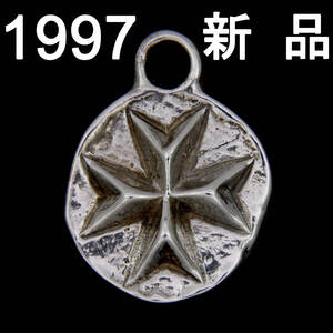 1997年 新品 BWL BILL WALL LEATHER ビルウォールレザー MALTESE CROSS PENDANT モルティス クロス ペンダント 925 シルバー 米国製